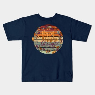 Happy Thanksgiving Kids T-Shirt